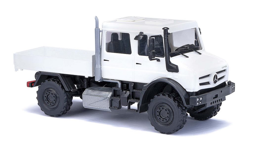 Bild von Busch 51081 H0 Unimog U 5023 Doppelkabine, Weiß