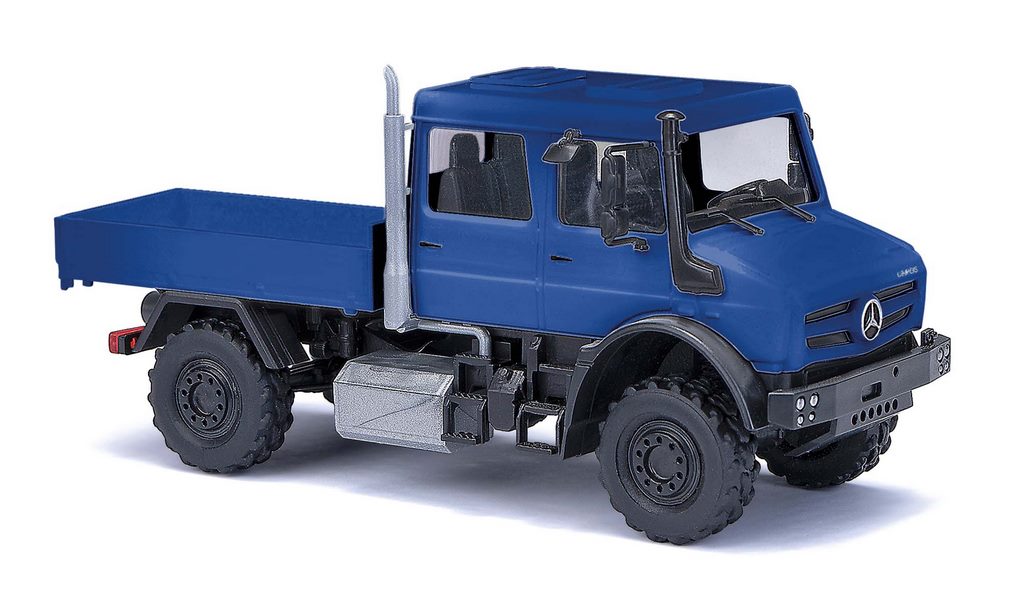 Bild von Busch 51082 H0 Unimog U 5023 Doppelkabine, Blau