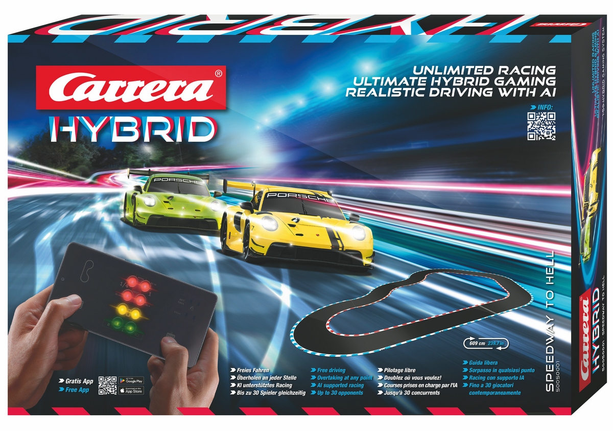 Bild von Carrera 50001 Hybrid Racing Set Speedway to Hell