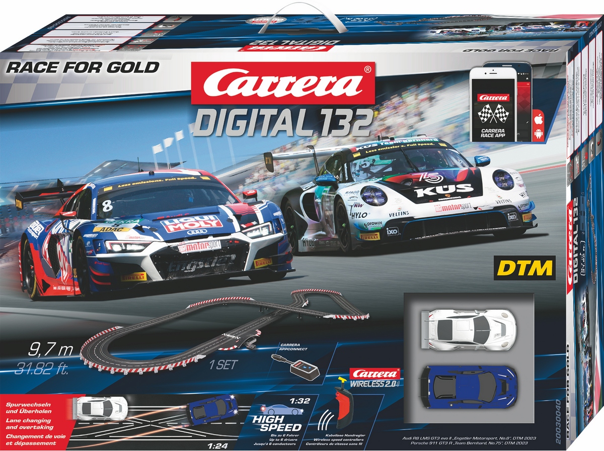 Bild von Carrera 30040 Digital 132 Set Race for Gold (ACM)