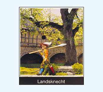 Bild von Preiser 99509 H0 Figur Landsknecht mit Hellebarde