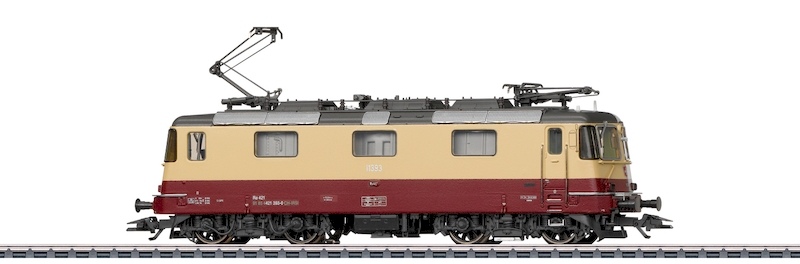 Bild von Märklin 37300-01 H0 Re 421 Elektrolok TEE rot-beige Farbgebung