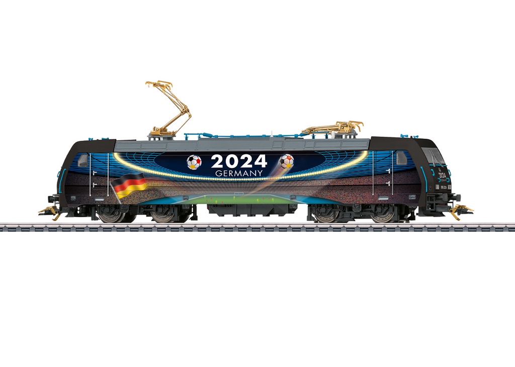 Picture of Märklin 36649 H0 E-Lok BR 185 Fussball EM 2024 GERMANY