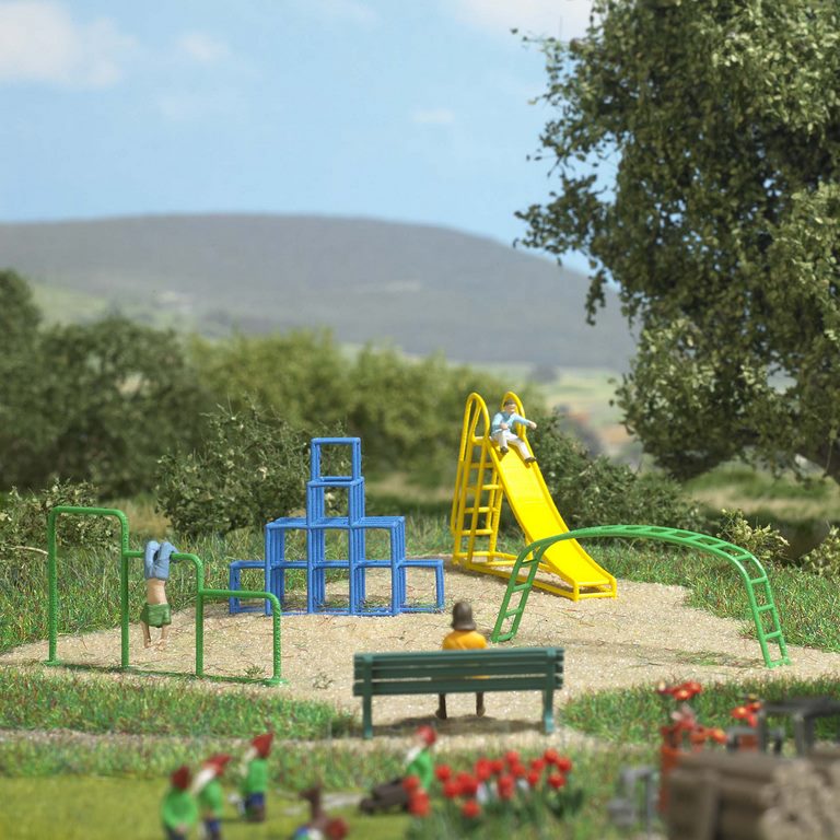 Picture of Busch 79830 H0 Action Set Spielplatz