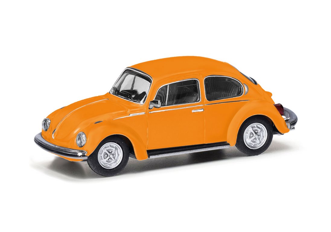 Bild von Herpa 421096-002 H0 VW Käfer 1303, leuchtorange