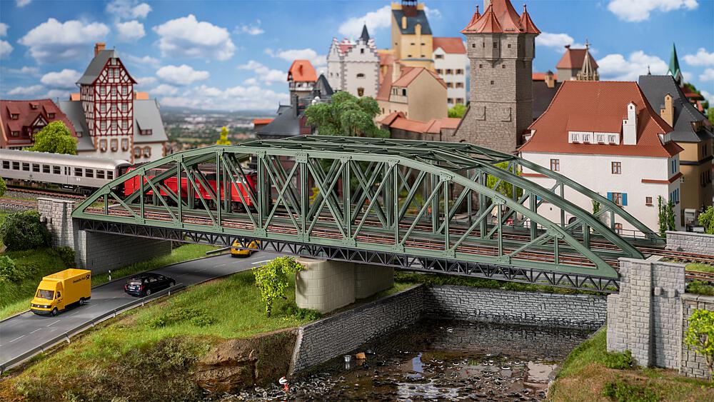 Bild von Faller 120507 H0 Bogenbrücke, 2-gleisig