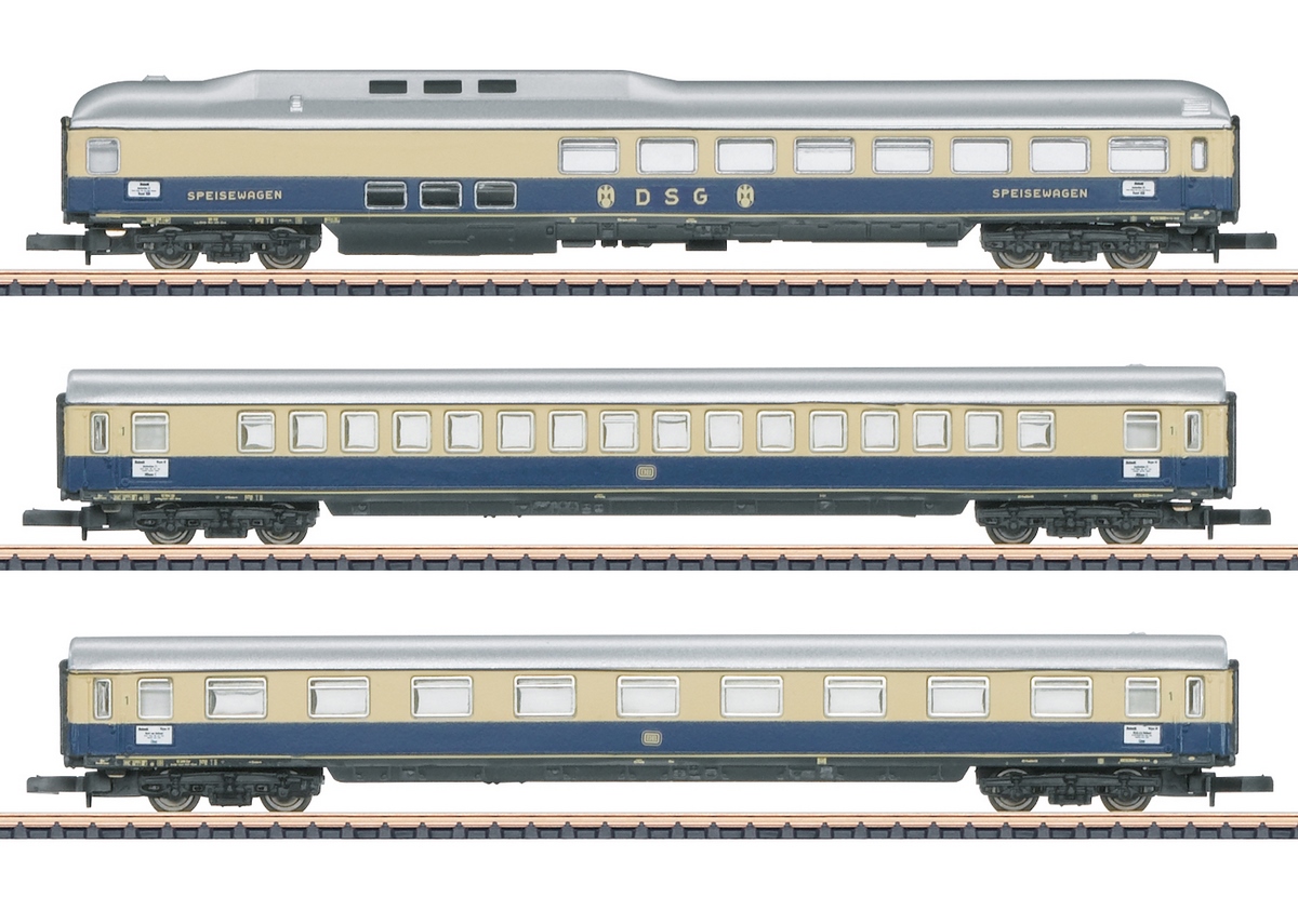 Bild von Märklin 87284 Z Wagenset 2 Rheingold DB