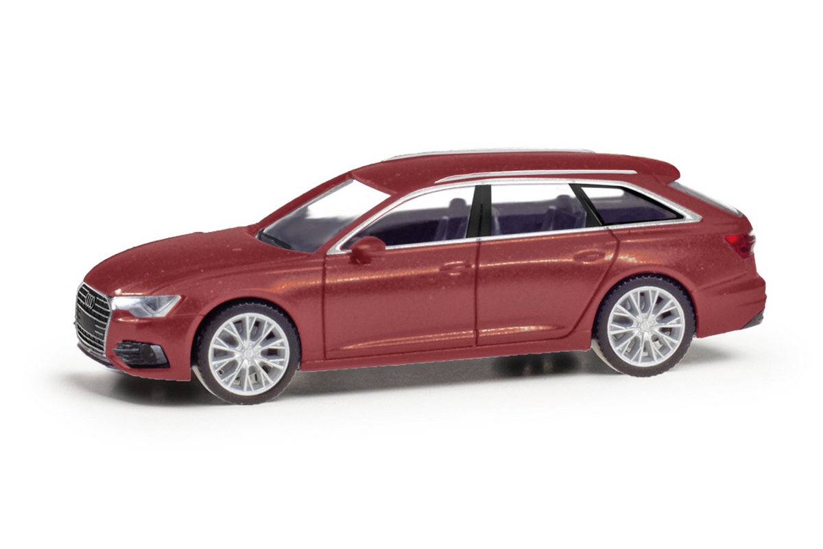 Bild von Herpa 430647-005 H0 Audi A6 Avant, Tangorot