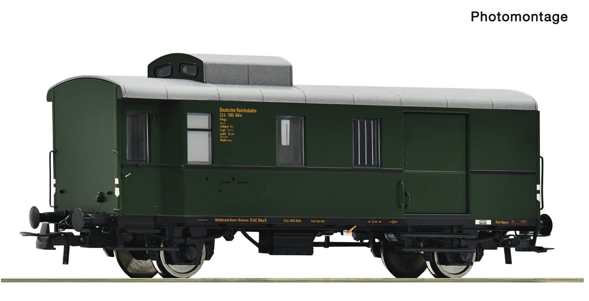 Bild von Roco 74223 H0 Güterzuggepäckwagen DRG