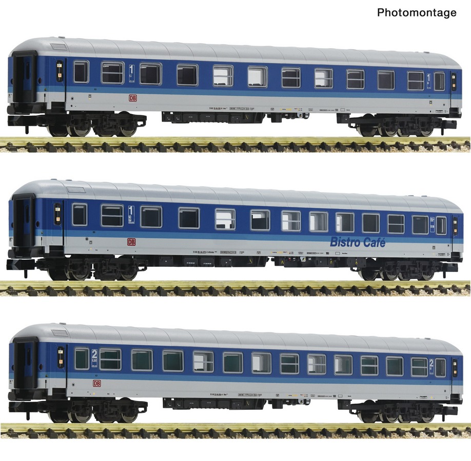 Bild von Fleischmann 6260024 N 3-teiliges Set 1 ReisezugwagenIR 2471“ DB-AG