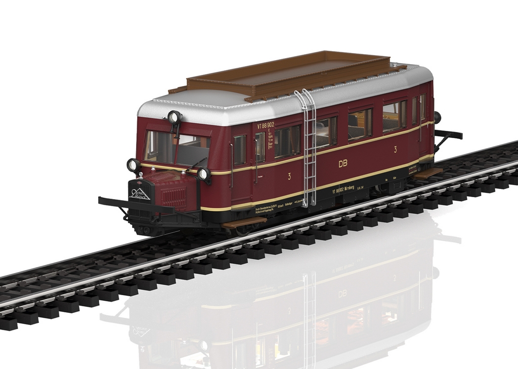 Bild von Märklin 38135 H0 Dieseltriebwagen BR VT 88.9 DB Das Schweineschnäuzchen