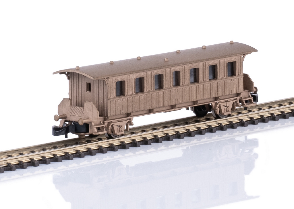 Picture of Märklin 87003 Z 2-achsiger Plattformwagen in Echtbronze