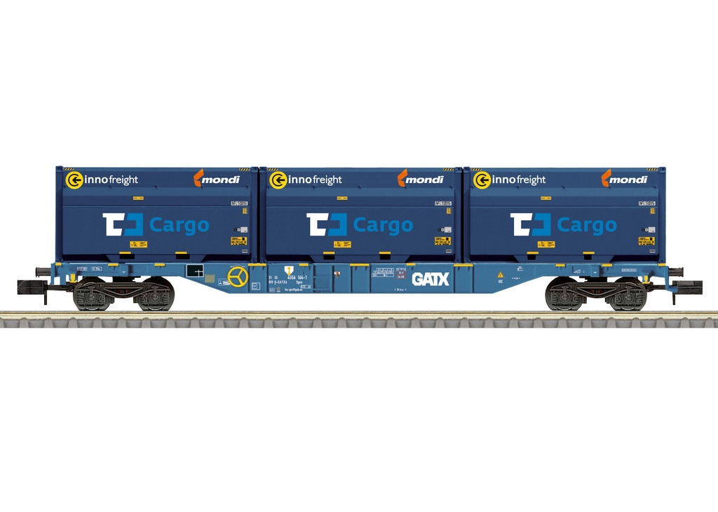 Picture of Trix 18434 N Containertragwagen GATX Bauart Sgnss