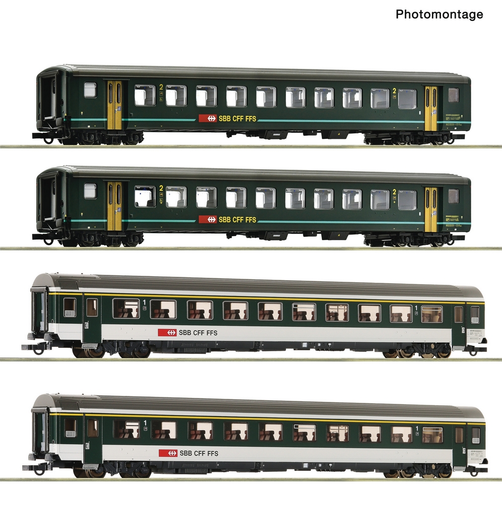 Picture of Roco 6200091 H0 4er Set EW IIundIV SBB Teil 2