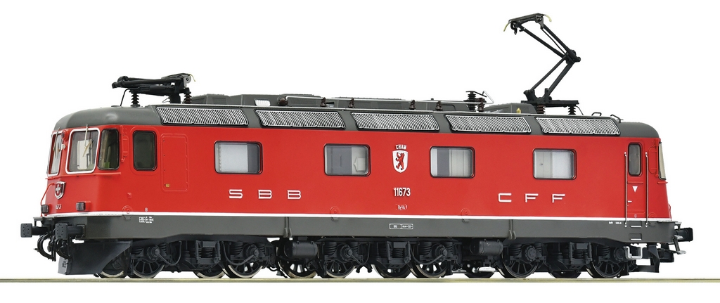 Bild von Roco 7500105 H0 E-Lok Re 6/6 SBB rot