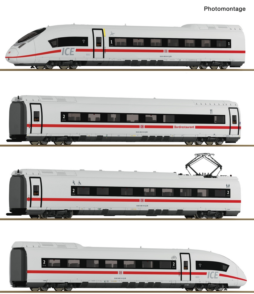 Picture of Roco 7700017 H0 E-Triebzug ICE3neo 4-teilig