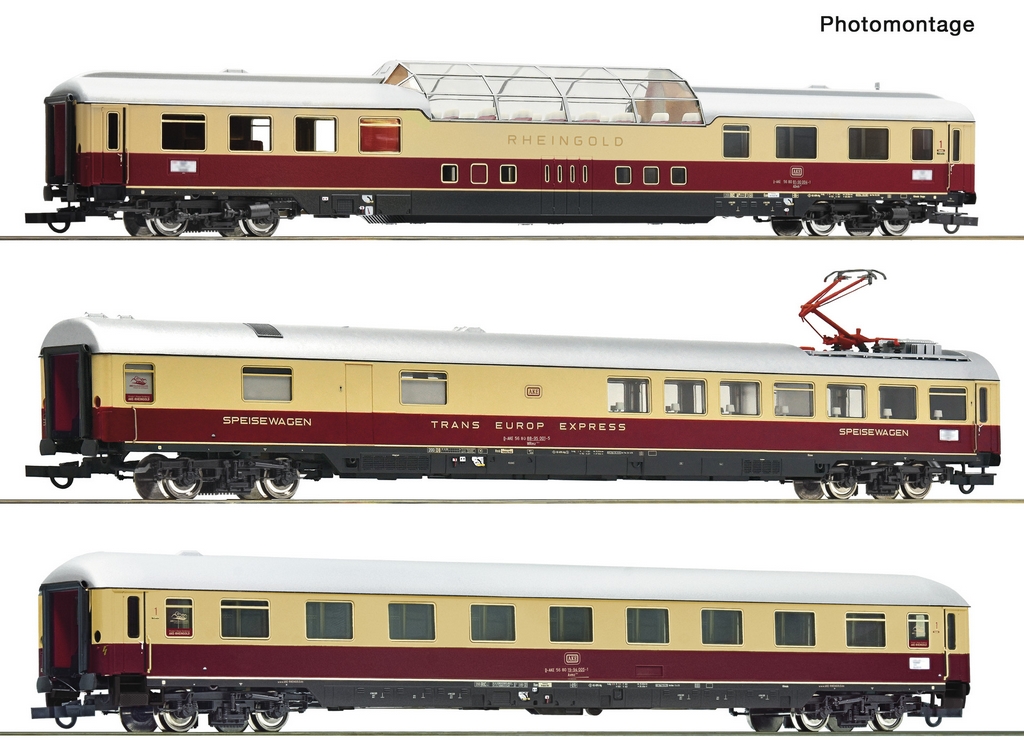 Bild von Roco 6200120 H0 3er Set AKE Rheingold Teil 1