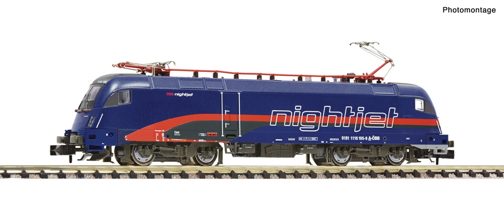 Picture of Fleischmann 7560039 N E-Lok Rh 1116 ÖBB Nightjet