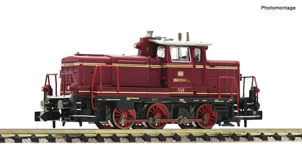 Picture of Fleischmann 7360027 N Diesellok BR 260 rot DB