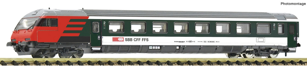 Picture of Fleischmann 6260059 N EW IV Steuerwagen grün/grau SBB