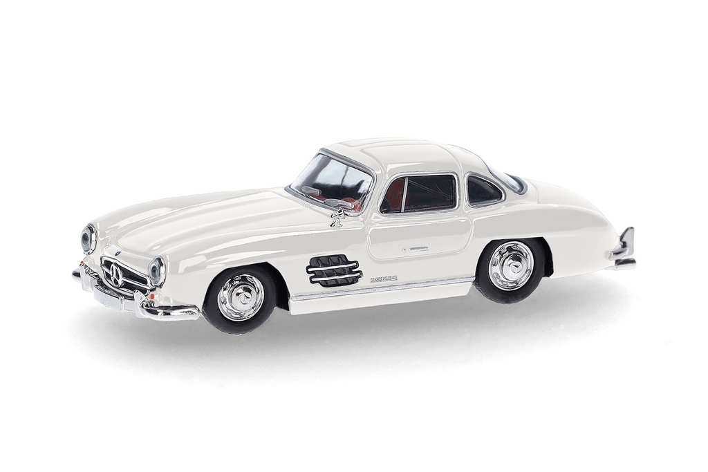 Bild von Herpa 421089-002 Mercedes-Benz 300 SL Flügeltürer, weiß