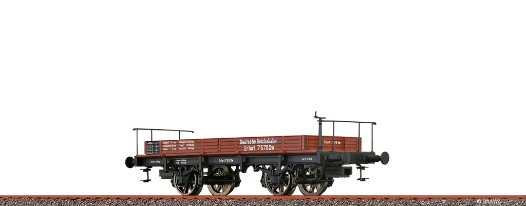 Picture of Brawa 47736 H0 Niederbordwagen Xw DRG