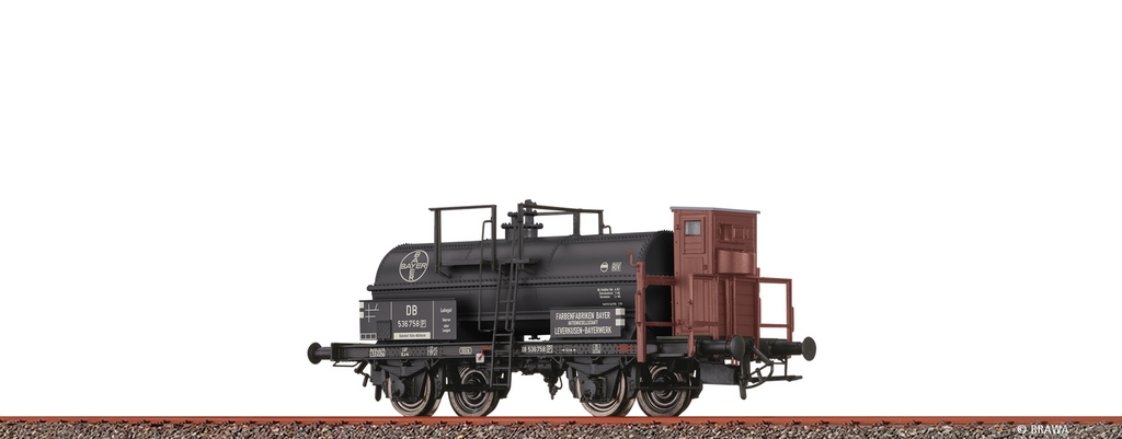 Picture of Brawa 50082 H0 Kesselwagen 2-achsig Z [P] Bayer DB