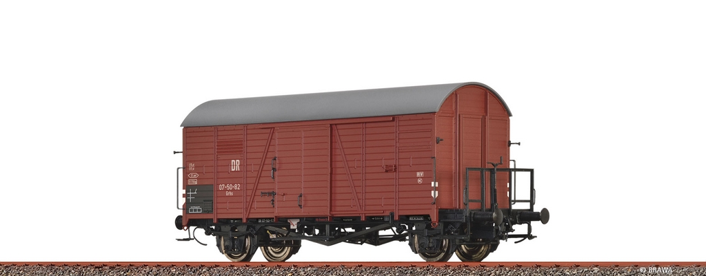 Picture of Brawa 50748 H0 Gedeckter Güterwagen Grhs DR