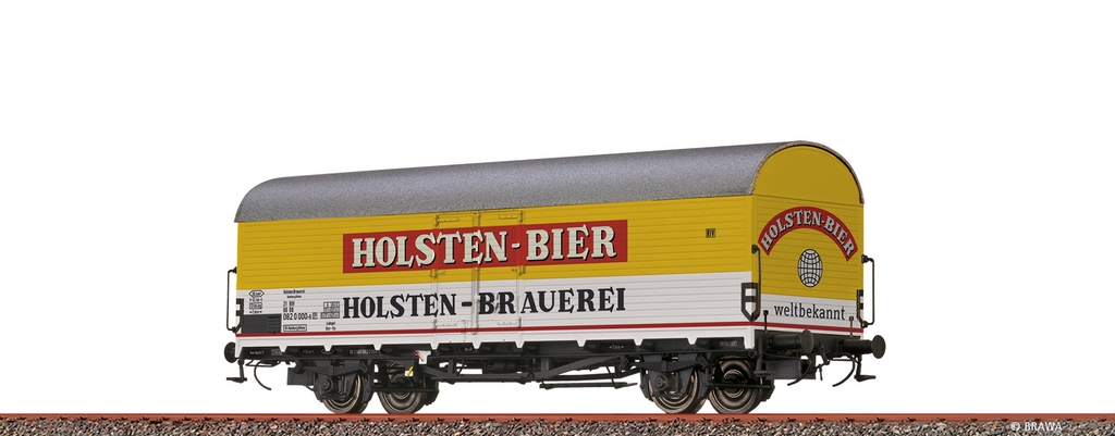 Picture of Brawa 50948 H0 Kühlwagen Ibdlps383 Holsten-Edel DB