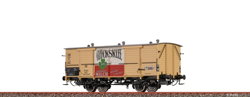 Picture of Brawa 50978 H0 Milchwagen Gh03 Glücksklee DB