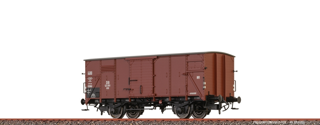 Picture of Brawa 51248 H0 Gedeckter Güterwagen G10 DB