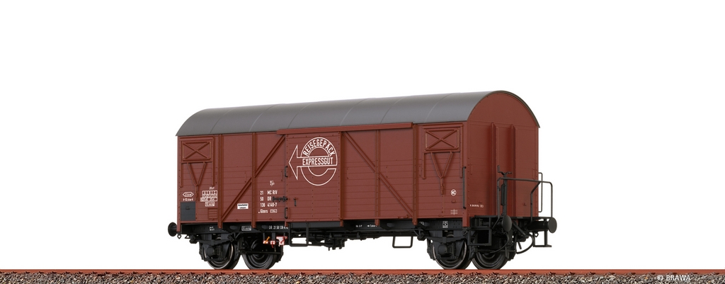 Picture of Brawa 51302 H0 Gedeckter Güterwagen Glmrs[1364] Expressgut DR