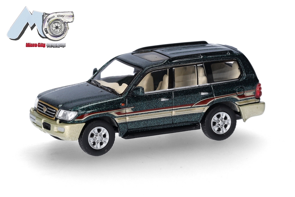 Picture of Herpa 87MC000007 H0 Toyota Landcruiser LC 100, dunkelgrün