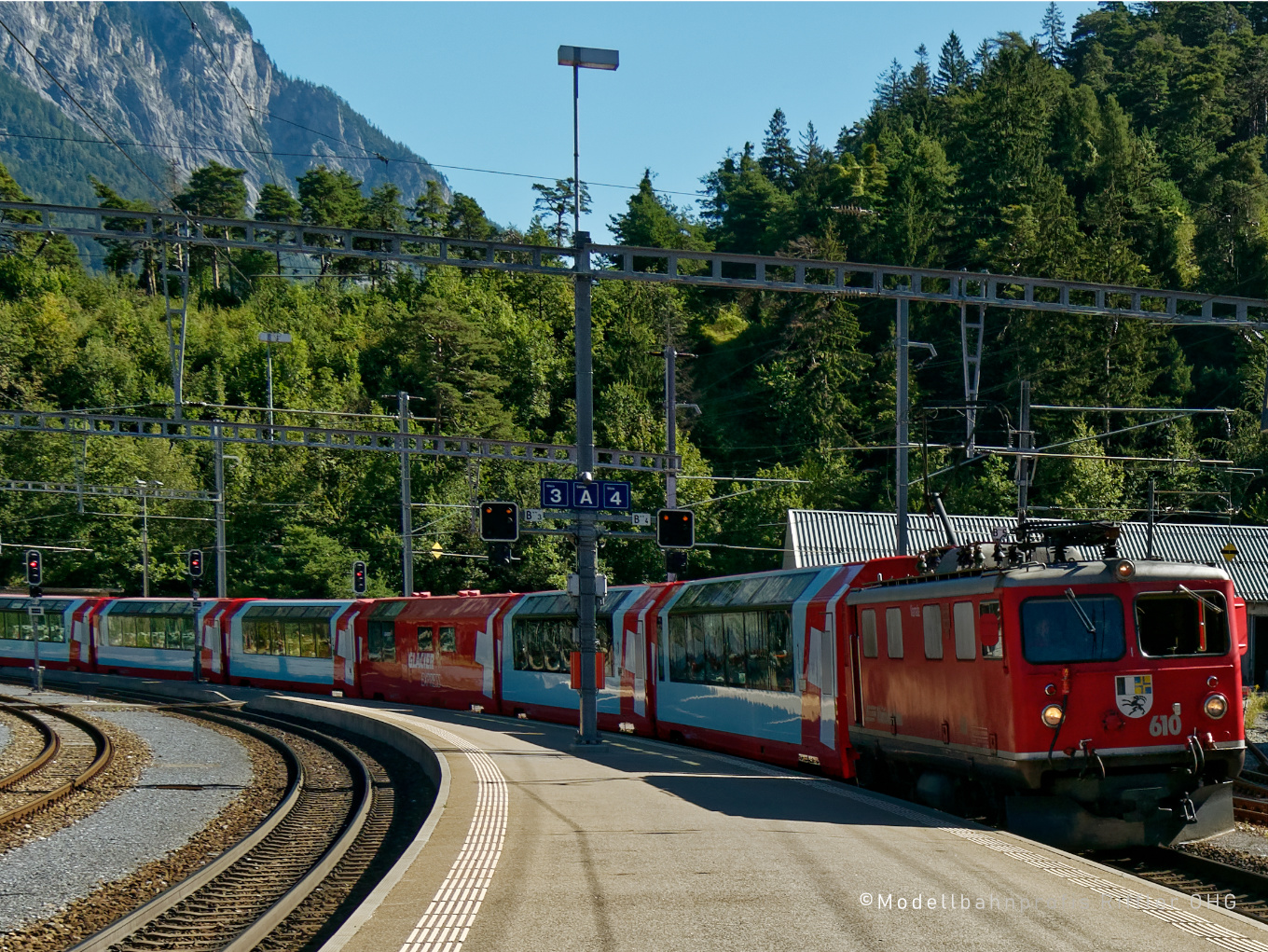 Teil 2.) Modellbahntraum Sperla Horn: Das Vorbild in der Schweiz als Inspiration