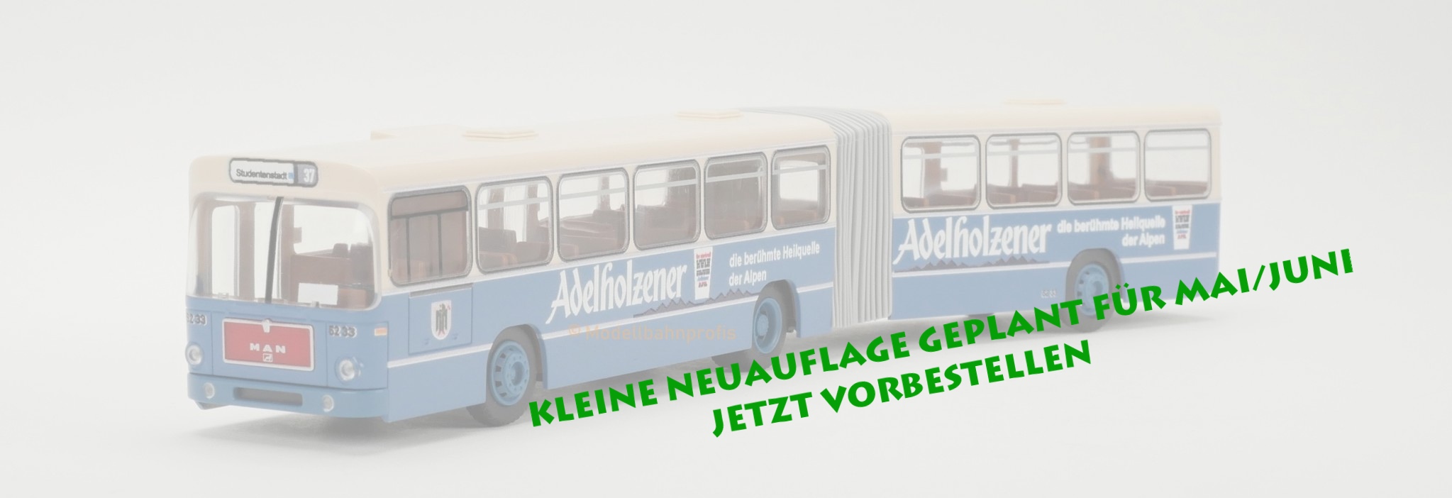 Rietze MAN Bus Adelholzner 75109