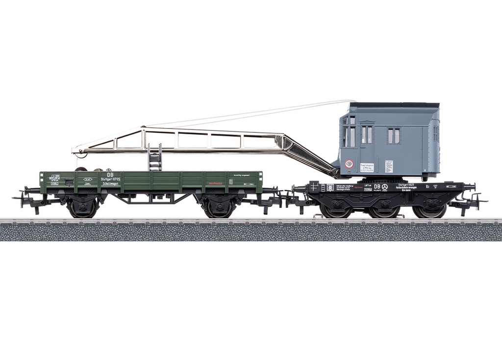 Picture of Märklin 46719 H0 Kranwagen-Set mit Digital-Funktionen